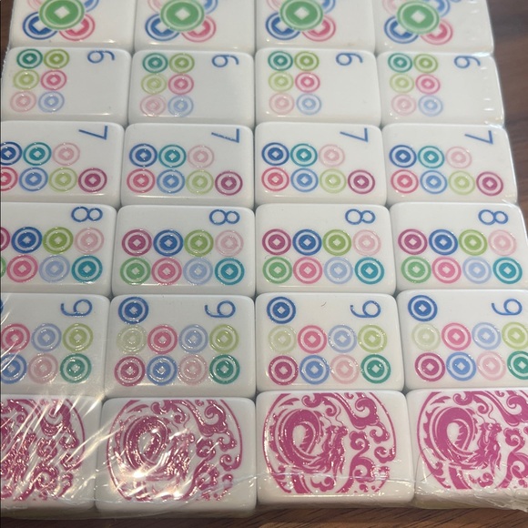 Mahjong New Green Tiles. 3 SETS LEFT  **PLEASE SEE DETAILS. - Picture 9 of 13